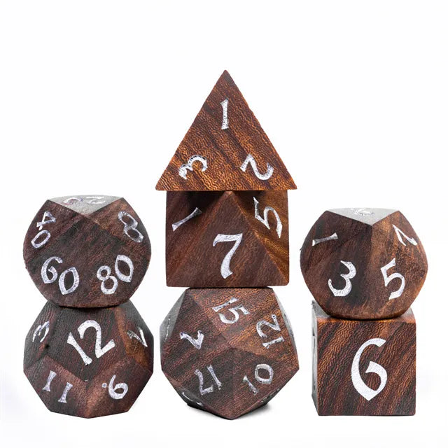 Wooden Sharp Edge Dice