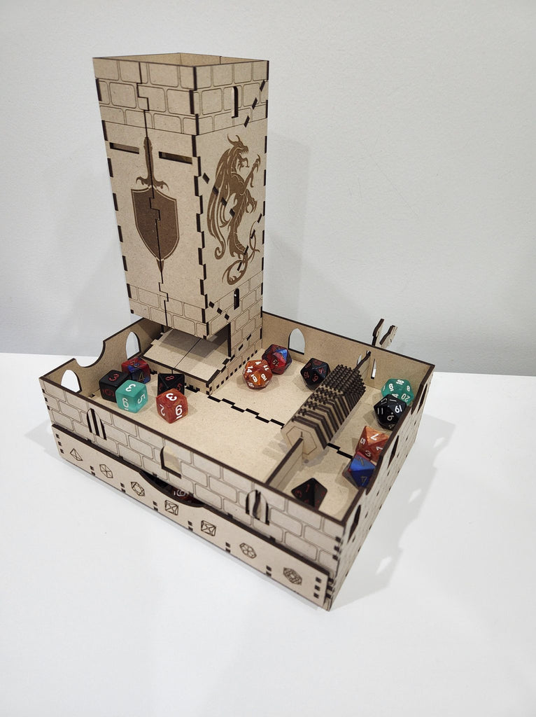 Crits and Bits Dice Tower Combo DIY Kit