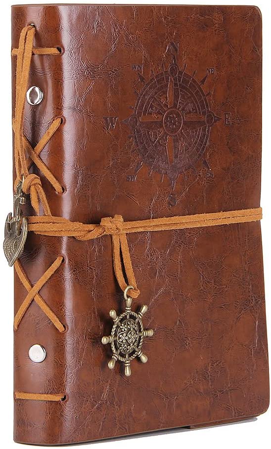 A6 Vintage Compass Journal