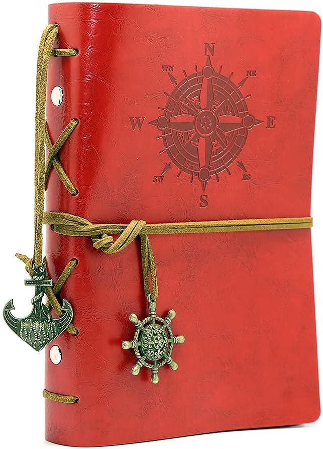 A6 Vintage Compass Journal